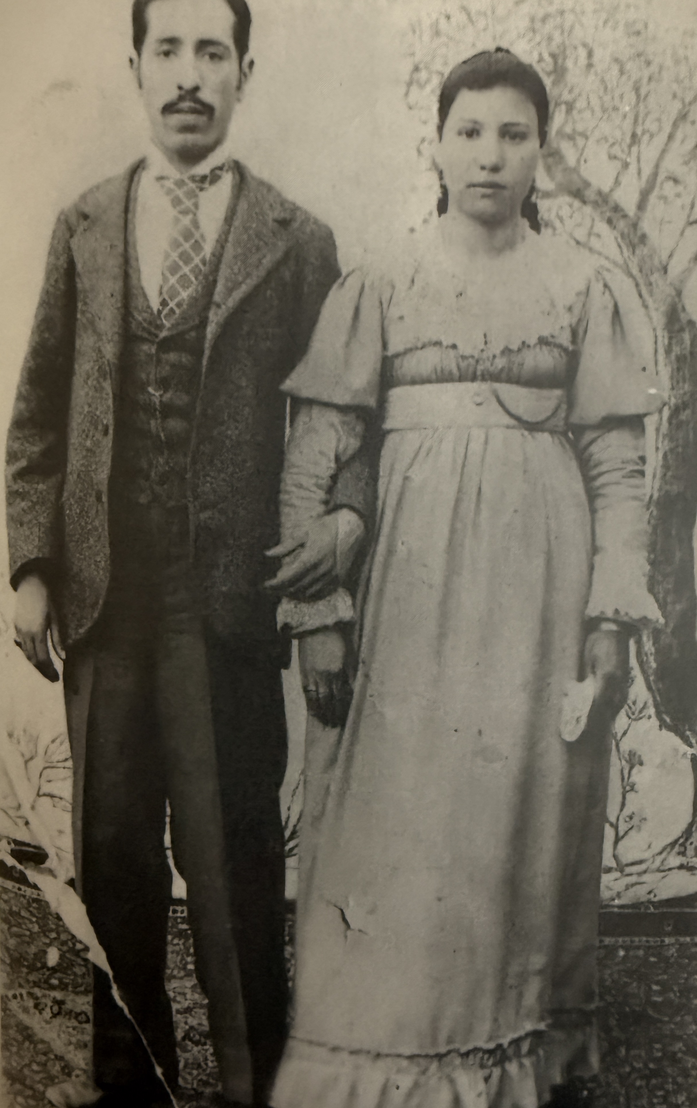 A wedding portrait from the family archive, Baghdad